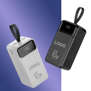 50000mAh High Capacity Powerbank With Digital Display Portable Battery Charger PD 65W Fast Charging Laptop Power Bank