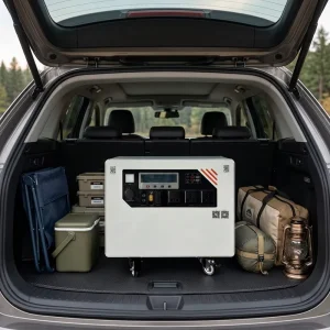 5000W Solar Generator Power Station with Inverter for Portable Outdoor Power and Home Energy Storage