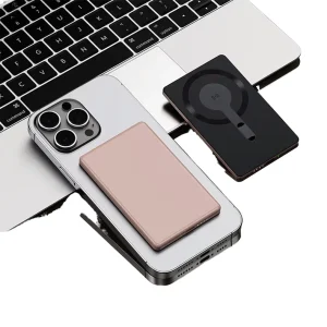 5000mAh Magnetic Wireless Power Bank 20W PD Fast Charging Ultra Slim Aluminum Alloy Portable Charger with LED Display