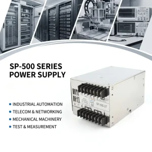 500W 12V 40A PFC Switching Power Supply Remote ON OFF 24V 27V SMPS for Telecom Applications