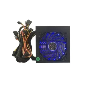 500W PC Power Supply 12CM Blue Lamp Mute Fan Power PC Desktop Host Power