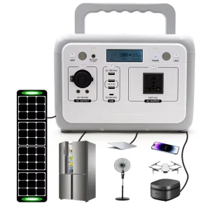 500W Rechargeable LiFePO4 Portable Power Station for Home Backup