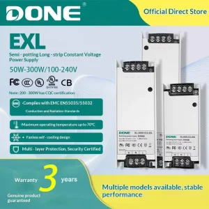 50W 300W 12V 24V 36V 48V Switching Power Supply for Industrial Control Medical Equipment LED Lighting