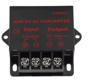 50W DC-DC Converter DC12V/24V to DC 5V 10A Step Down Power Supply Transformer Module