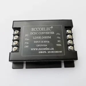 50W Terminals Installed Isolated DC/DC Converter 24V to 12V 4.2A