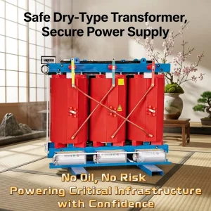 50kVA to 3150kVA Three Phase 60Hz 6KV/35KV Input Cast Resin Dry Type Power Transformer CE ISO IEC60076-11