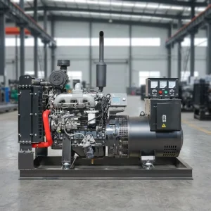 50kW Open-frame Water Cooled Generator Set 400V 50Hz 24V DC Start High Efficiency Durable Industrial Use with ATS