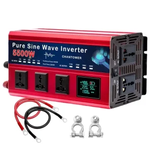 5500W 5000W Pure Sine Wave Inverter DC 12V/24V/48V/60V/72V to AC 110V/220V Voltage Converter Car Solar Power Inverter