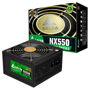 550W NX550 Desktop Gaming PC Power Supply 80PLUS Bronze Certified Japanese Main Capacitors Supports Cable