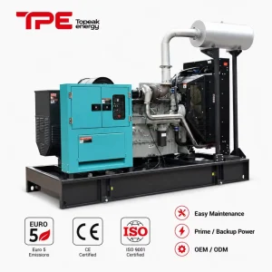 550kva Open Frame Diesel Generator 100kw 150kw 200kw 3 Phase Water Cooled 50 Industrial Standby