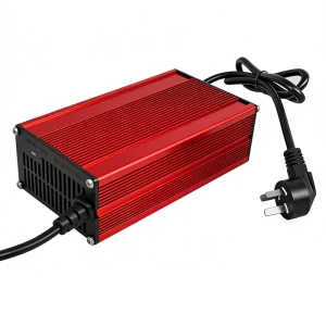 58.8V 6A 8A 10A 15A AC to DC Aluminum Alloy LiFePO4 Battery Charger with LED Illumination for Electric Bicycles and Scooters