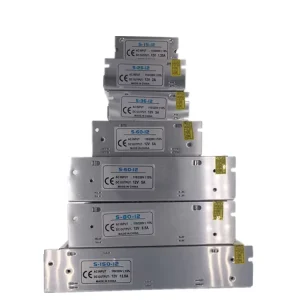 5V 12V 24V 36V 48V LED Power Supply 100W 150W 200W 250W 320W 350W 400W DC AC PC Industrial Single Switching Power Supply