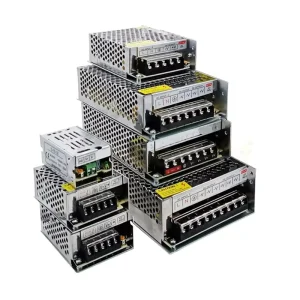 5V 12V 24V 36V 48V Power Supply High Voltage AC to DC Low Voltage Converters Enclosed Aluminum Housing Switching Power Supplies