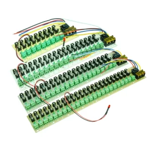 5V 12V 24V DC Power Supply Switch Distribution Board 1-5A Fuse Terminal 2/6/8/9/10/12/16/18/20-Channel for Electricity Wiring