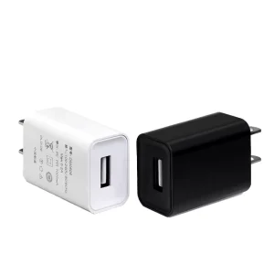5V/1A Universal Fast USB Adapter 5W 1 USB Port 3 Pin Plug Socket for Earphone & Camera