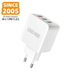 5V 2.1A 10W Dual USB Charger QC1.0 Super Fast Charging CE/FCC/ROHS Certified KR Ground Plug Quick Wall Charger