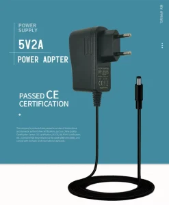 5V 2A Customized AC DC Power Adapter 10W Plug in LED Power Supply Adapter Charger for Electronic Products