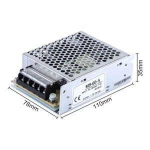 5V 5A 25W AC DC Power Supply Industrial Control Equipment Automation Control Equipment Switching Power Supply LED Light DC DC