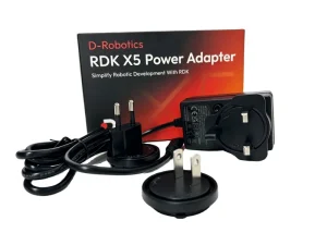 5V 5A 25W USB-C Fireproof Power Adapter with UK CA Plug for RDK X5 and RP Pi 5