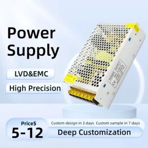 5V 72V 600W DC Switching Supply with Short Circuit Protection Single Phase Converter Adapter 24V Constant Voltage SMPS