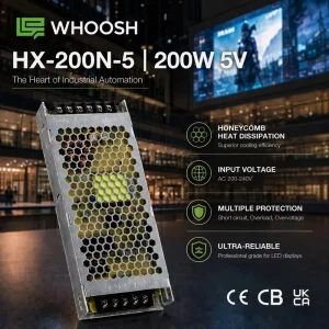 5V LED Strip Driver 200W 300W 400W Industry Single Linear Switching Power Supply
