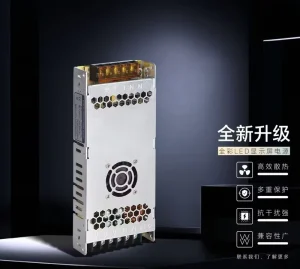 5V60A 220V Input 80% Efficiency Short Circuit Protection Power Supply for LED Lighting