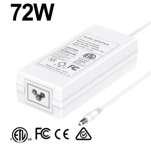 5W-72W Laptop Power Adapter with OTP Protection 3V-48V 1A-8A AC/DC Switching