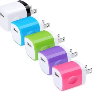 5W USB Charger US Plug Universal Phone Wall Charger Block