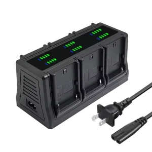 6 Channels Camera Battery Charger 5V 2A USB Reverse Output for Canon Sony Cameras Monitor Photography Gear External Power Supply
