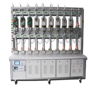 6 Meters Positions Three Phase Meter Testing Machine for Bench High Accuracy 0.5% IP55 Protection 240V 415V 1000W Power Supply