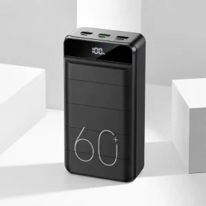 60000mAh 22.5W Power Bank with Built-in Light