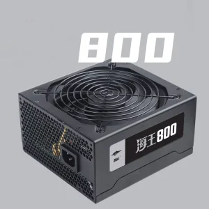600W 80 Plus Power Supply ATX 12V PC PSU 2x8PIN 2x6PIN 4 SATA Gaming Desktop Computer Power Supply