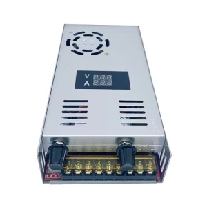 600W AC-DC Switching Power Supply 12V 14.6V 24V 36V 48V Adjustable DC Voltage Digital Display for Industrial Control