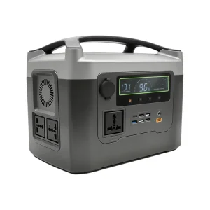 600W Portable Energy Storage Power Supply, Lithium Battery Solar Generator, 220V Power Station for Home, Outdoor, Camping, RV, Car