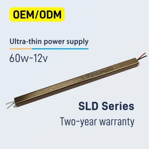 60W 12V 5A AC DC Switching Power Supply Aluminum Enclosed Adapter CE 3C Certified High Efficiency for Indoor Lighting