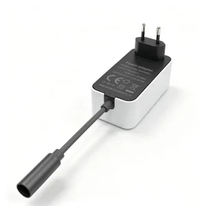 60W 30V/2A EU Plug AC/DC Power Supply Adapter with Fixed Voltage Output Safety Protection & Anti-Interference