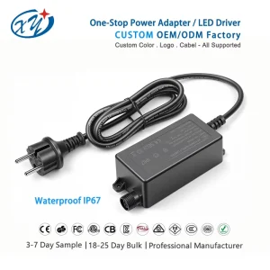 60W 65W 72W IP67 Waterproof LED Driver CE GS RoHS Certified 18Yrs R&D Factory Custom Cable Logo Outdoor Lighting Power Supply