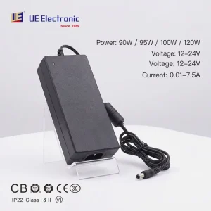 60W 90W 95W 100W 120W AC to DC Desktop Adaptor 12V 15V 20V 24V 1A 1.8A 3A 4.5A 5A 6A 7A Smps Power Supply