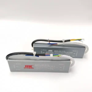 60W Constant Voltage Single Power Supply (12V 5A / 24V 2.5A) IP67 Waterproof Aluminum Housing Heat Dissipation High Industrial