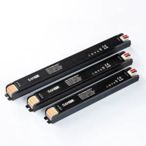 60W LED Strip Driver Constant Voltage 5V 12V 24V Indoor Slim Black IP20 Switching Power Supply 150W 200V CCTV AC DC