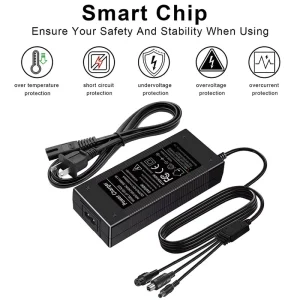 60W Laptop Charger 19V 3.16A AC Adapter Power Supply 100-240V Replacement for Notebook Desktop Monitor
