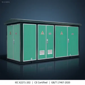 630kVA 10kV Prefabricated Compact Substation Box Type Transformer Outdoor European Style Power Distribution Station