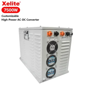 6500W 7500W Industrial DC Power Supply High Power Wide Voltage Adjustable Industrial High Current Battery Charger Rectifier