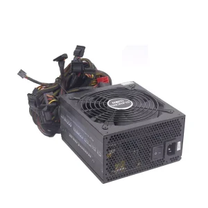 650W Desktop Computer Power Supply Active PFC Design 20+4Pin Interface 100-265V Input 80 PLUS Silver SGCC