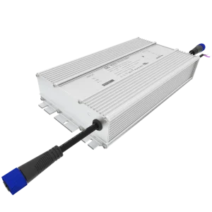 650W LED Power Supply 120-277VAC Customable OEM ODM Programmable Energy Saving Flicker Free 94% Efficient Waterproof IP54