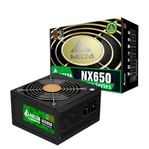650W NX650 Gaming Desktop PC Power Supply 80PLUS Bronze Certified Japanese Main Capacitors Supports Cable