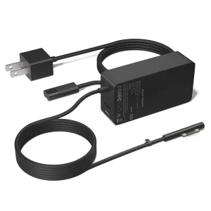 65W 15V4A Wall Power Adapter Charger with A+C Ports for Microsoft Surface Pro 3 4 5 6 7 X 8 Laptop
