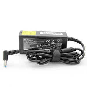65W 19.5V 2.31A AC Adapter with 4.5×3.0mm Blue Tip for HP Laptops Laptop Power Supply