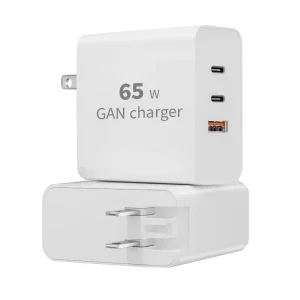 65W Fast Charging PD USB C GaN Charger EU Power Adapter for Smart Mobile Cellphone PD Chargers