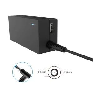65W Laptop Adapter AC Laptop Charger Adapter with USB Power Adapters